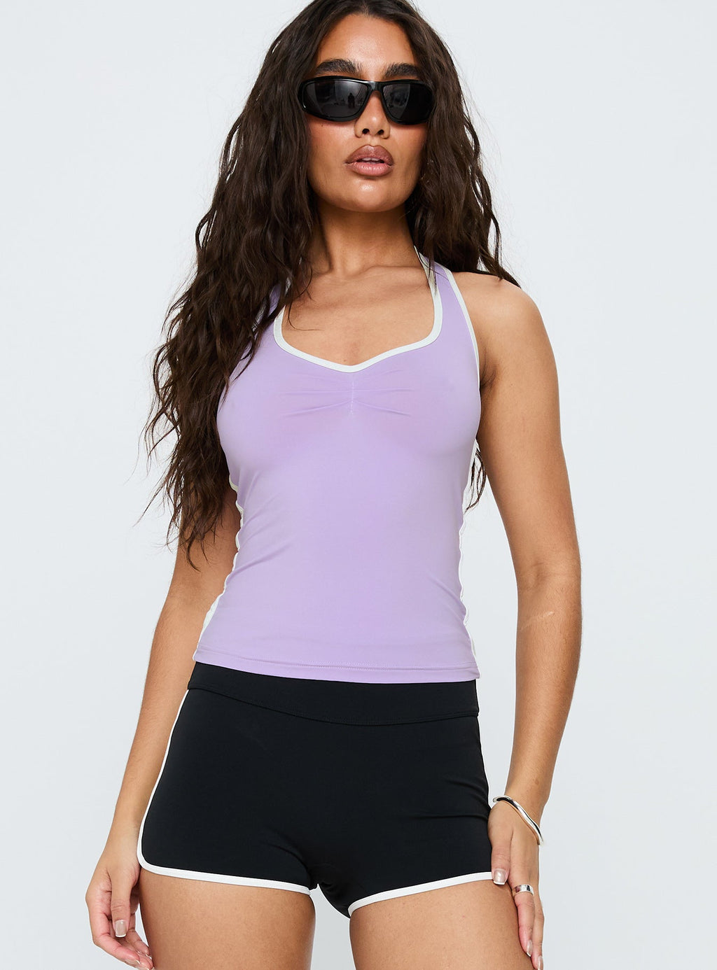 Say It First Halter Top Lilac