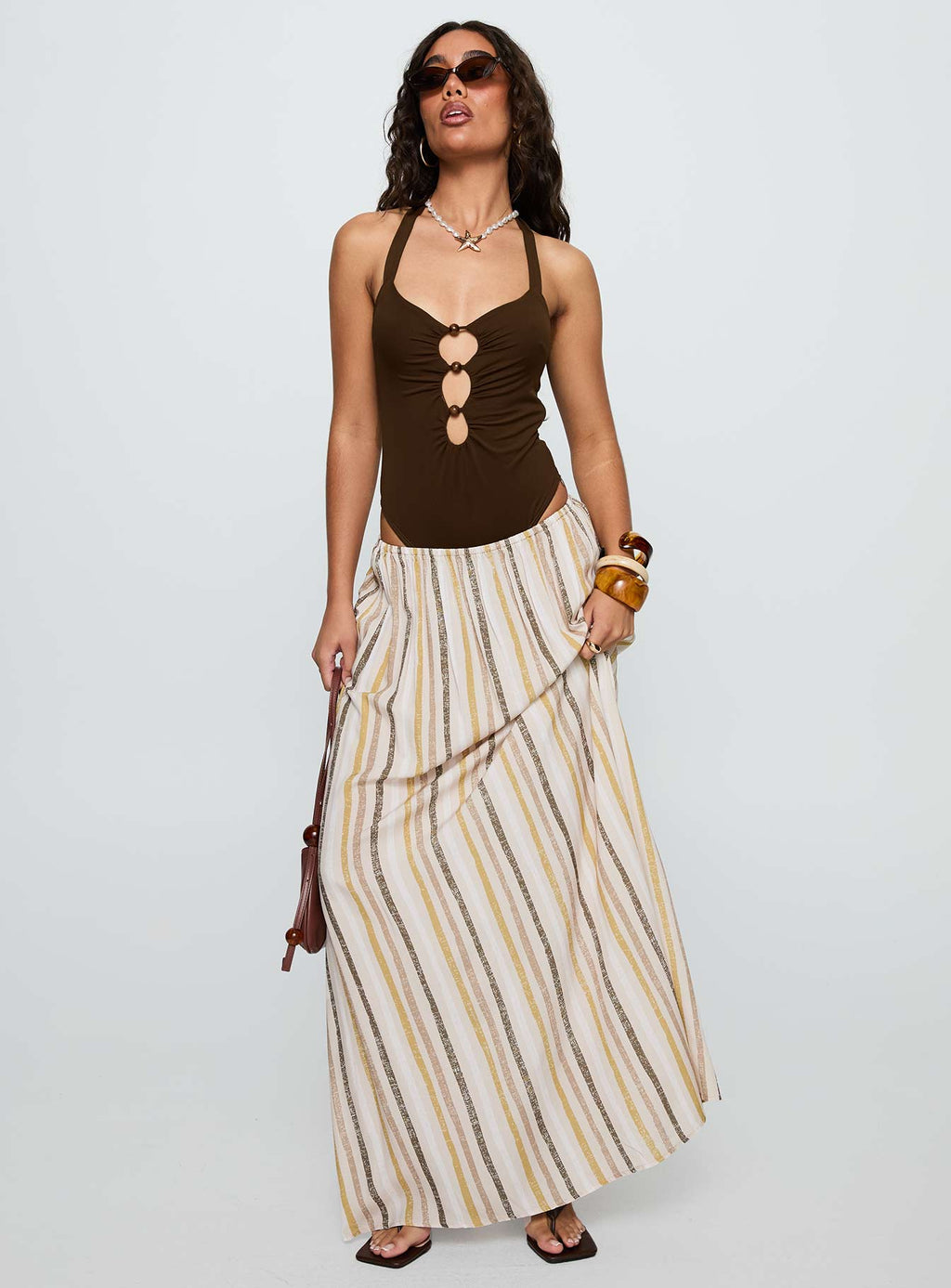 Aisla Maxi Skirt Multi