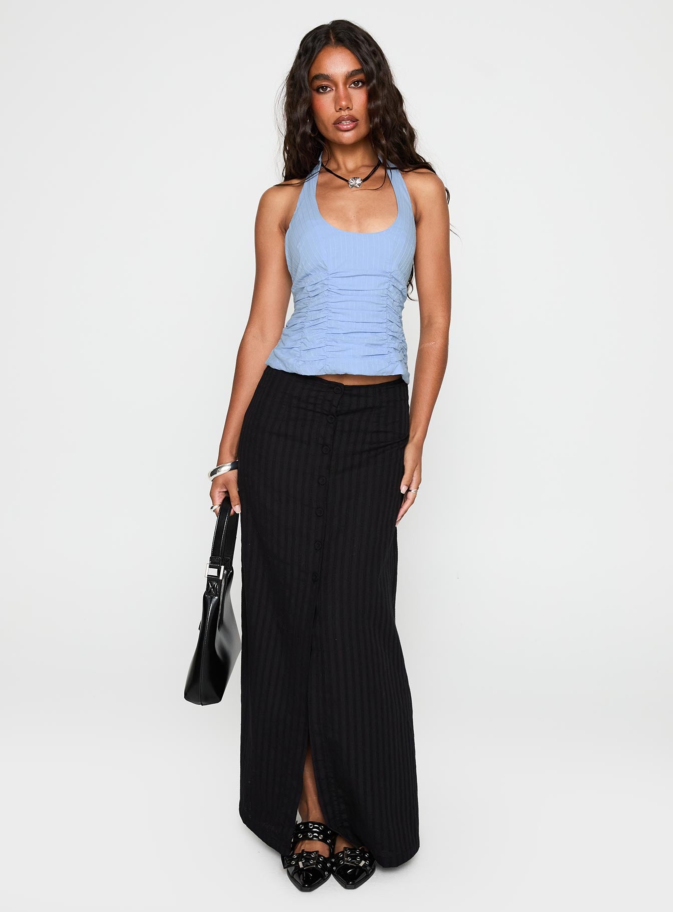 Livie Maxi Skirt Black