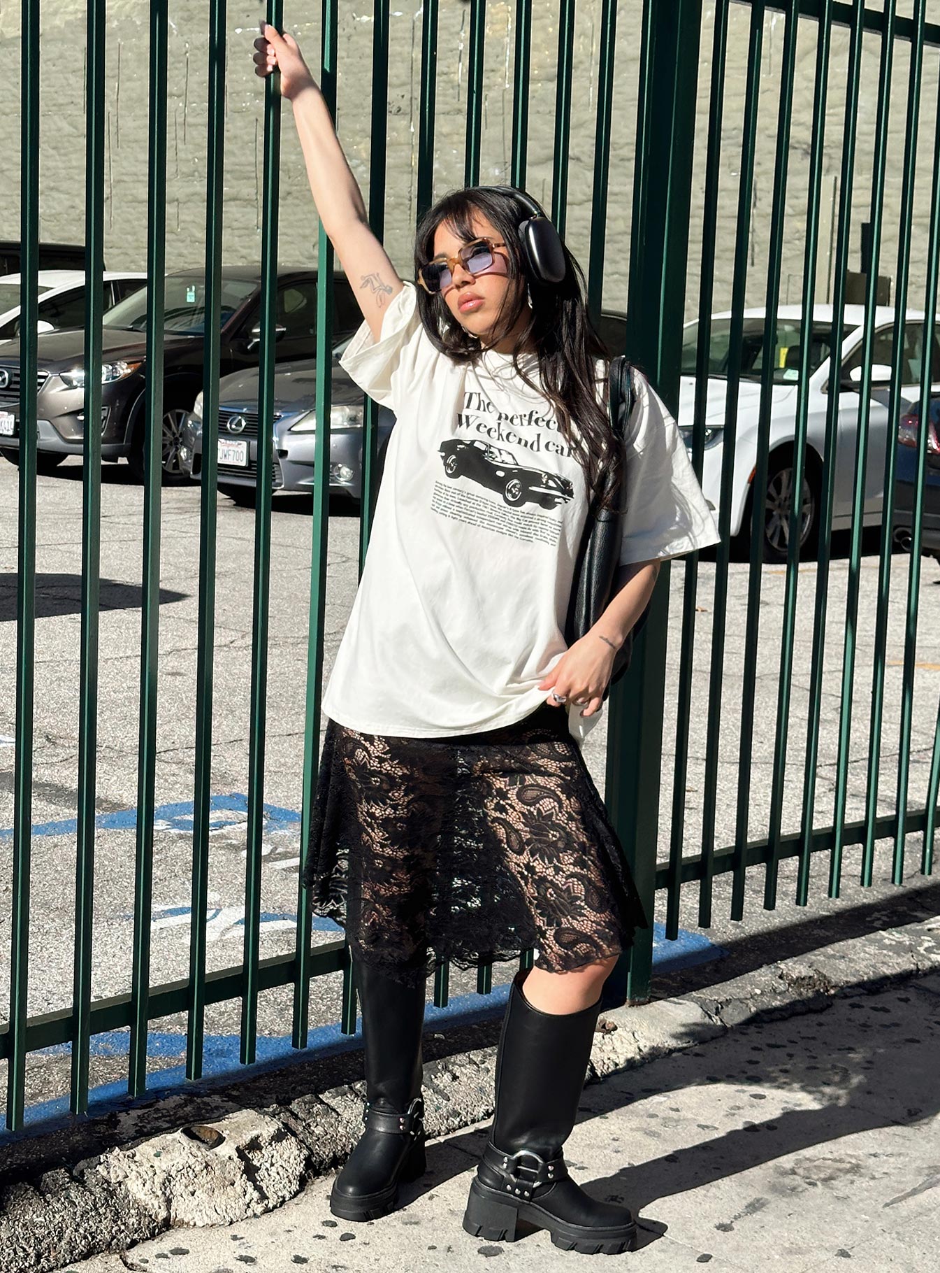 Vana Midi Skirt Jet Black