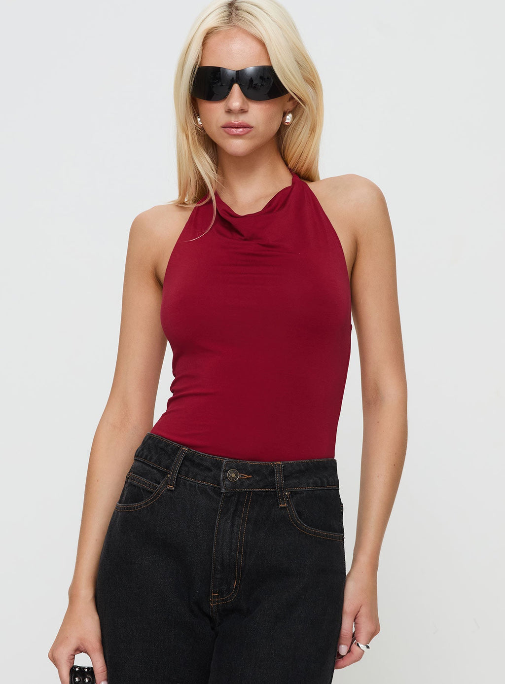 Imposter Bodysuit Cherry Red