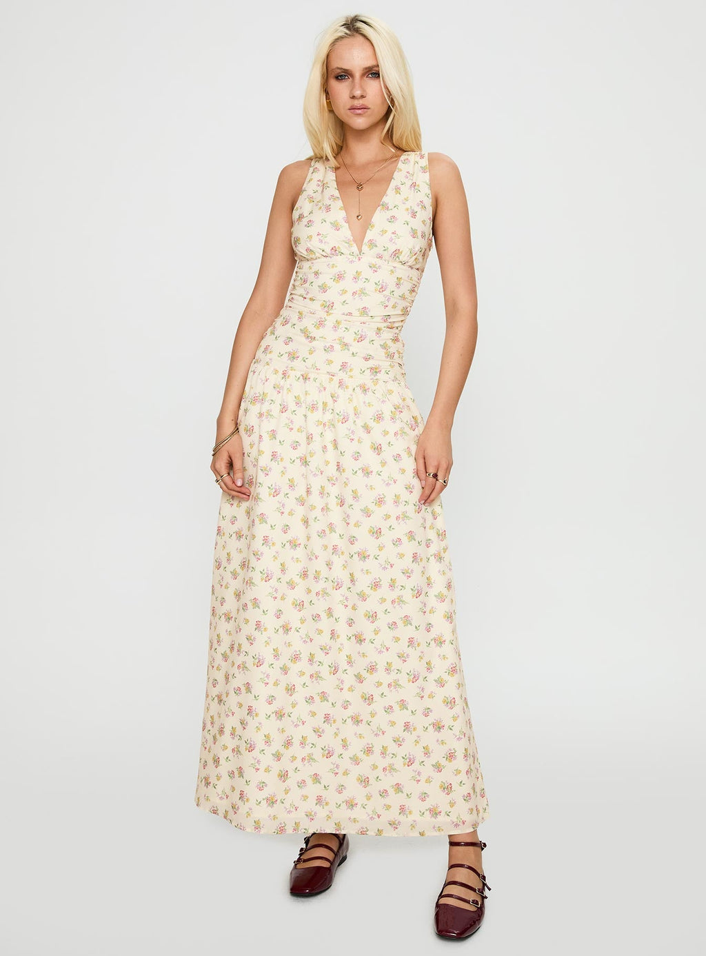 Esthie Maxi Dress Multi Floral