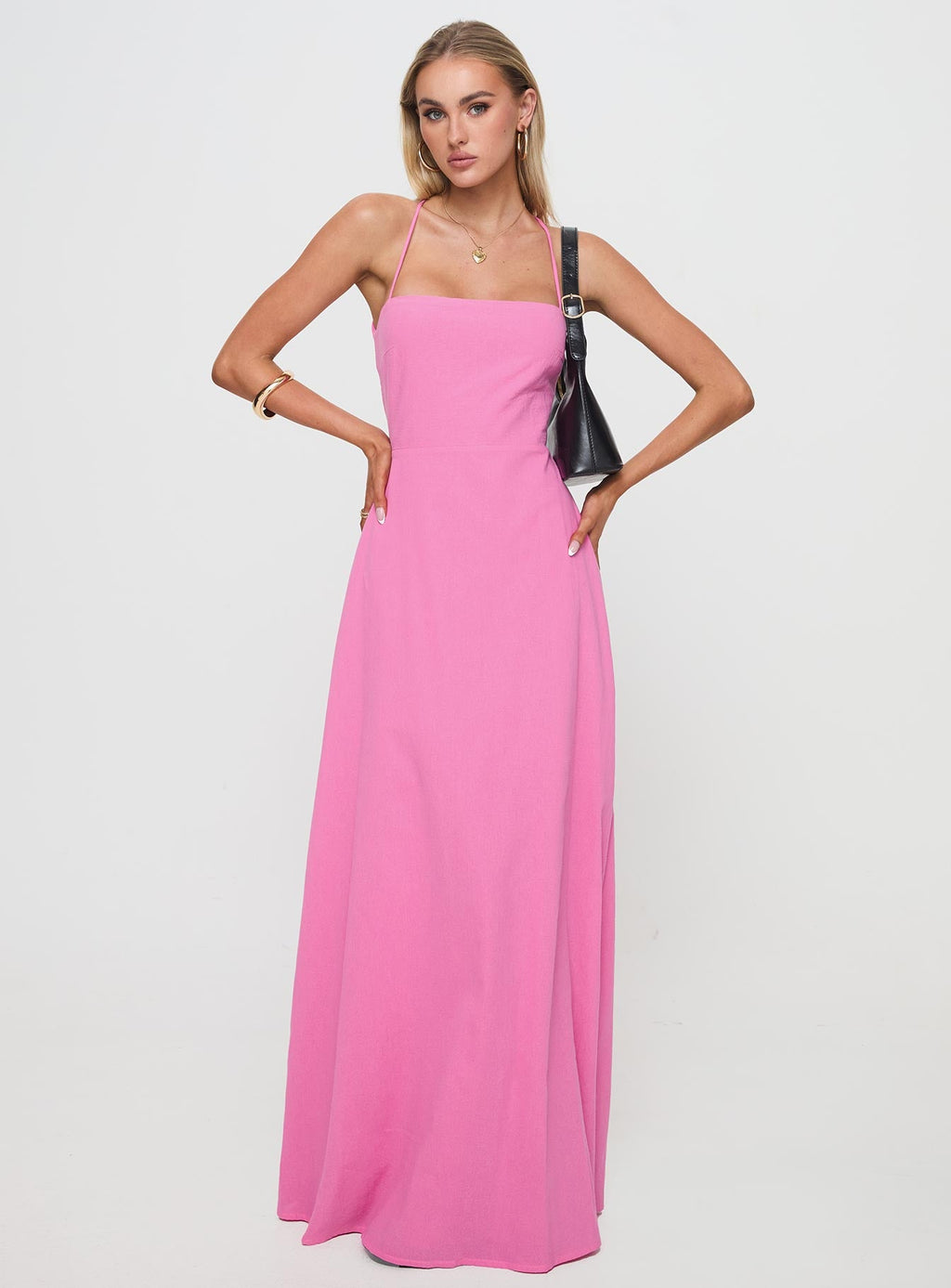 Clea Maxi Dress Pink