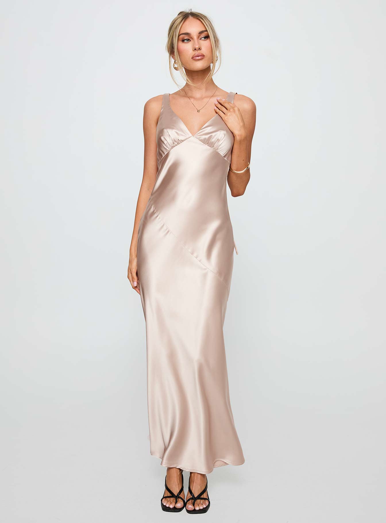 Northern Star Maxi Dress Champagne