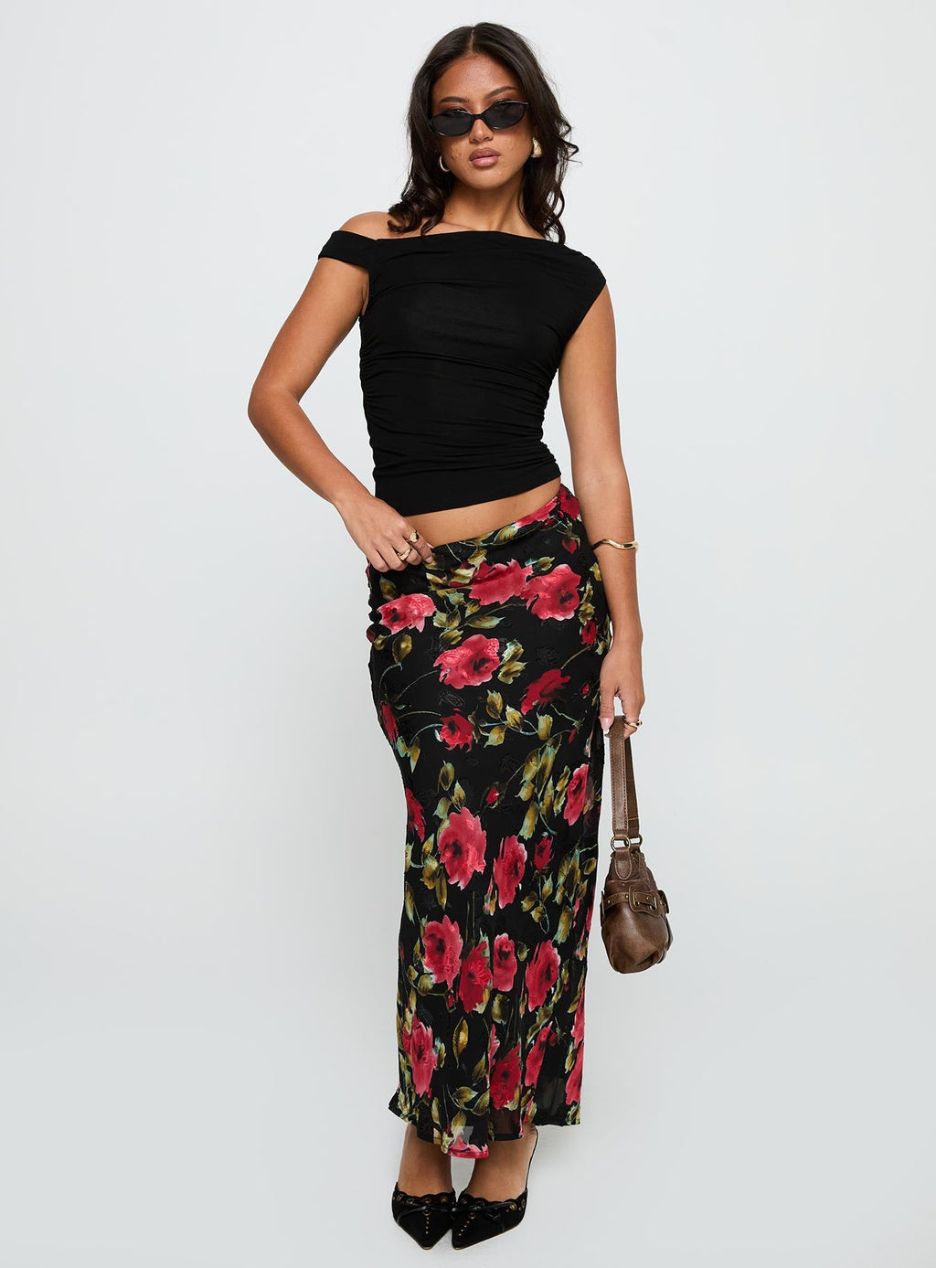 Emaretta Maxi Skirt Multi Floral
