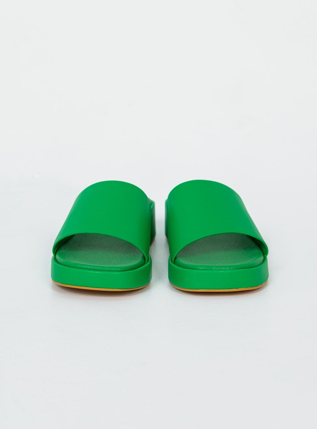 Delia Sandals Primary Green