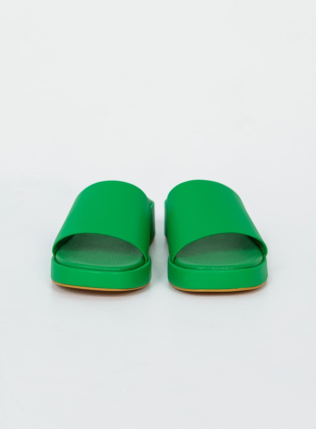 Delia Sandals Primary Green