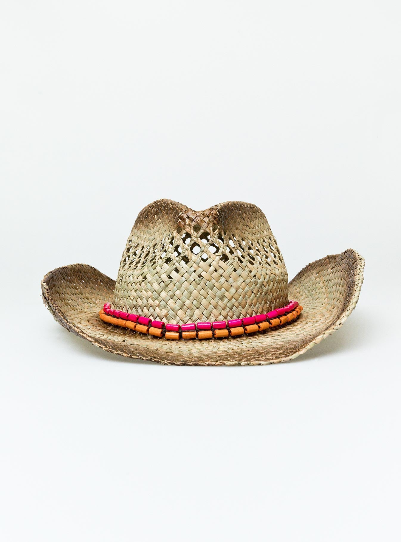 Hayward Cowboy Hat Brown / Pink