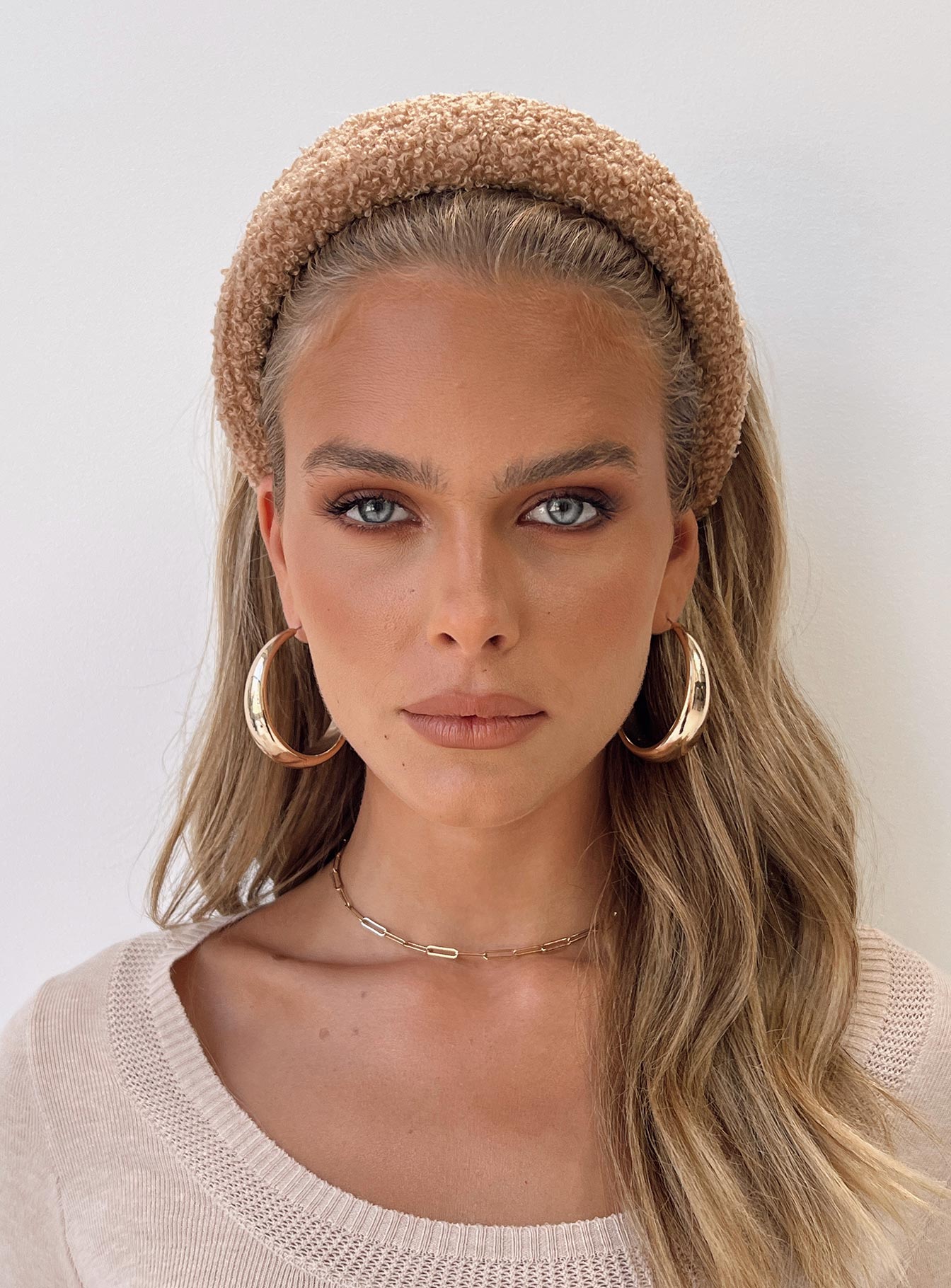 Sharnaya Headband Beige