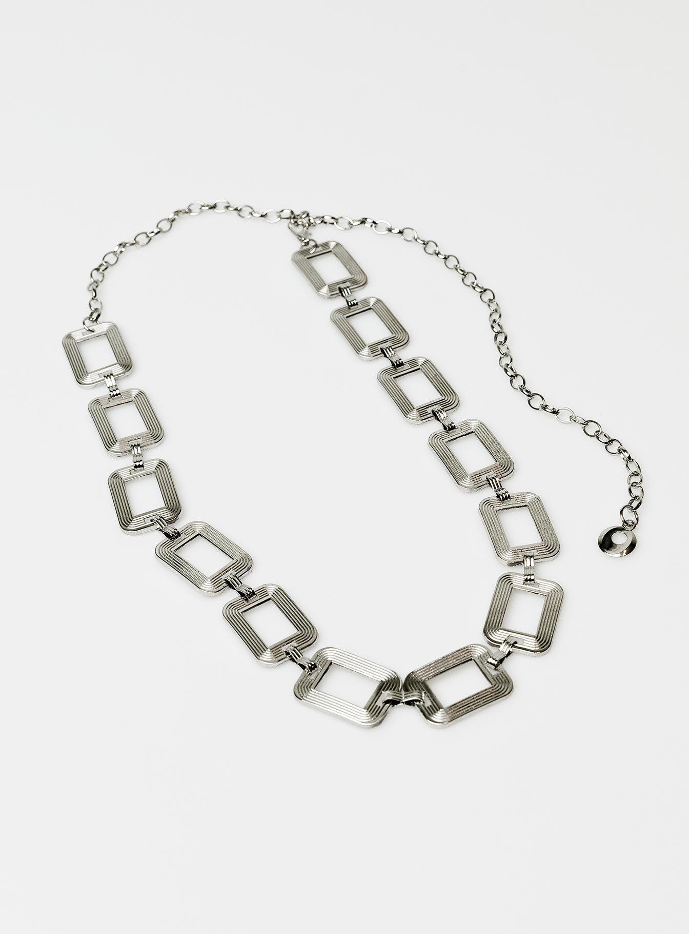 Let's Dance Chain Belt Silver