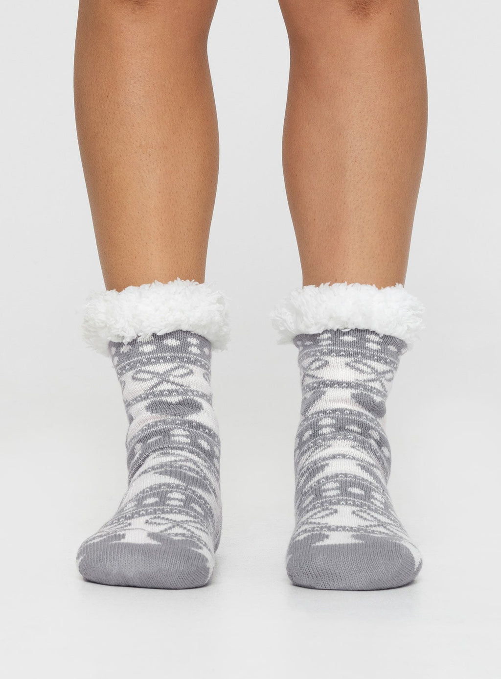 Rugged Up Socks Grey