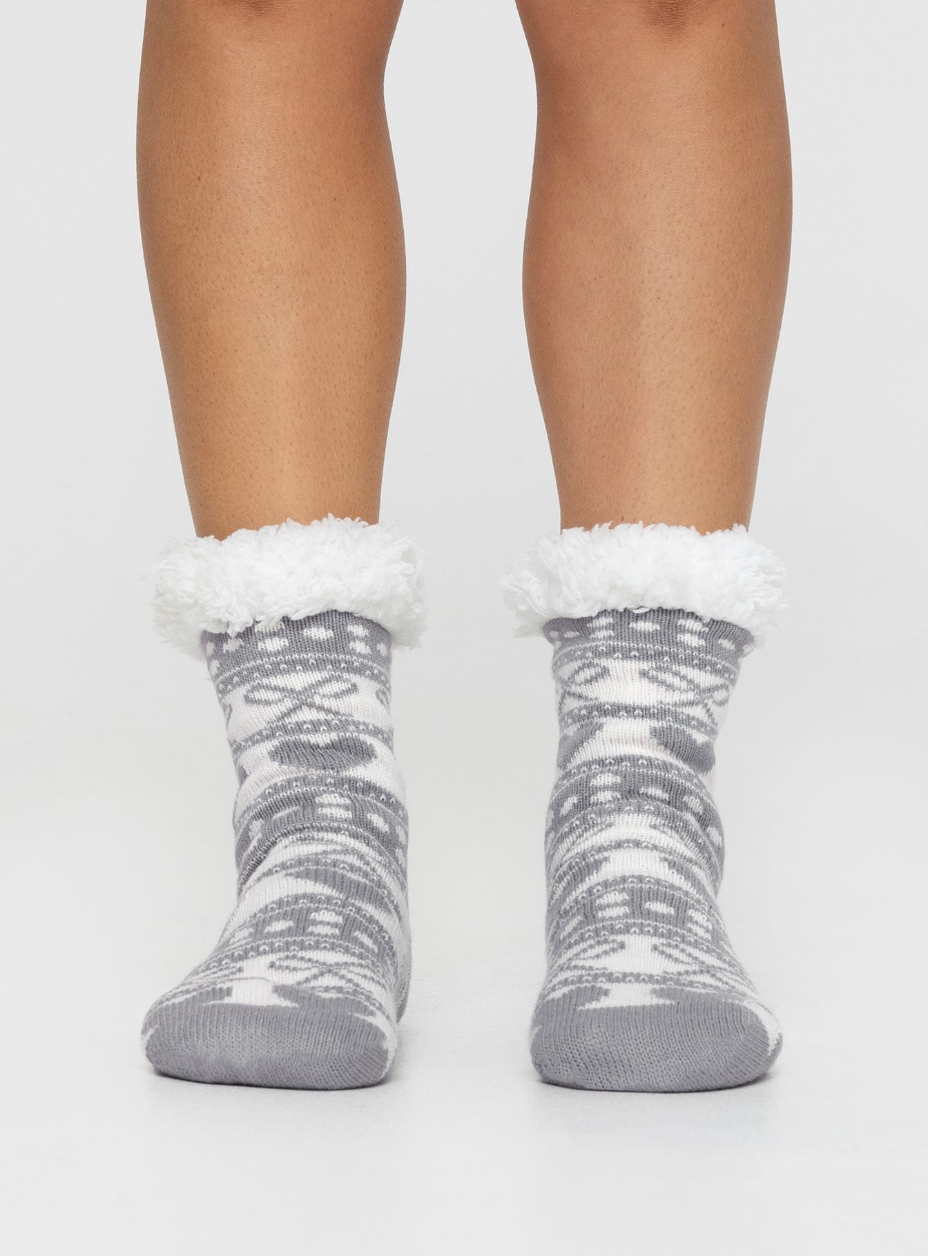 Rugged Up Socks Grey