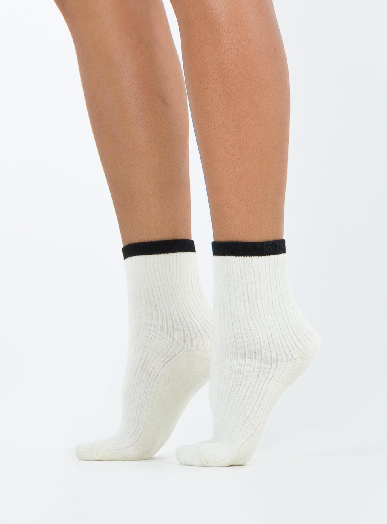 Teags Socks White