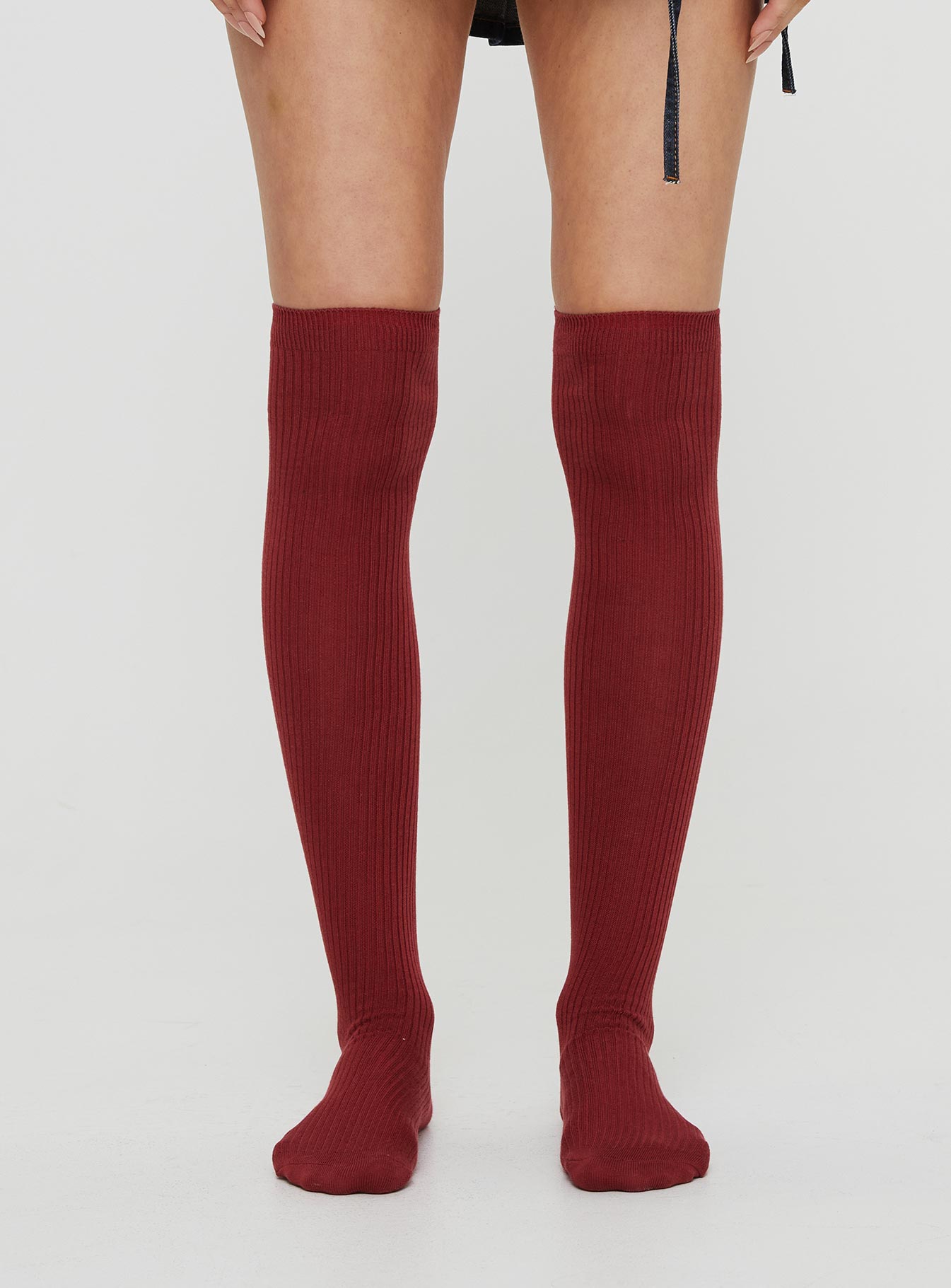 Enslee Stockings Burgundy