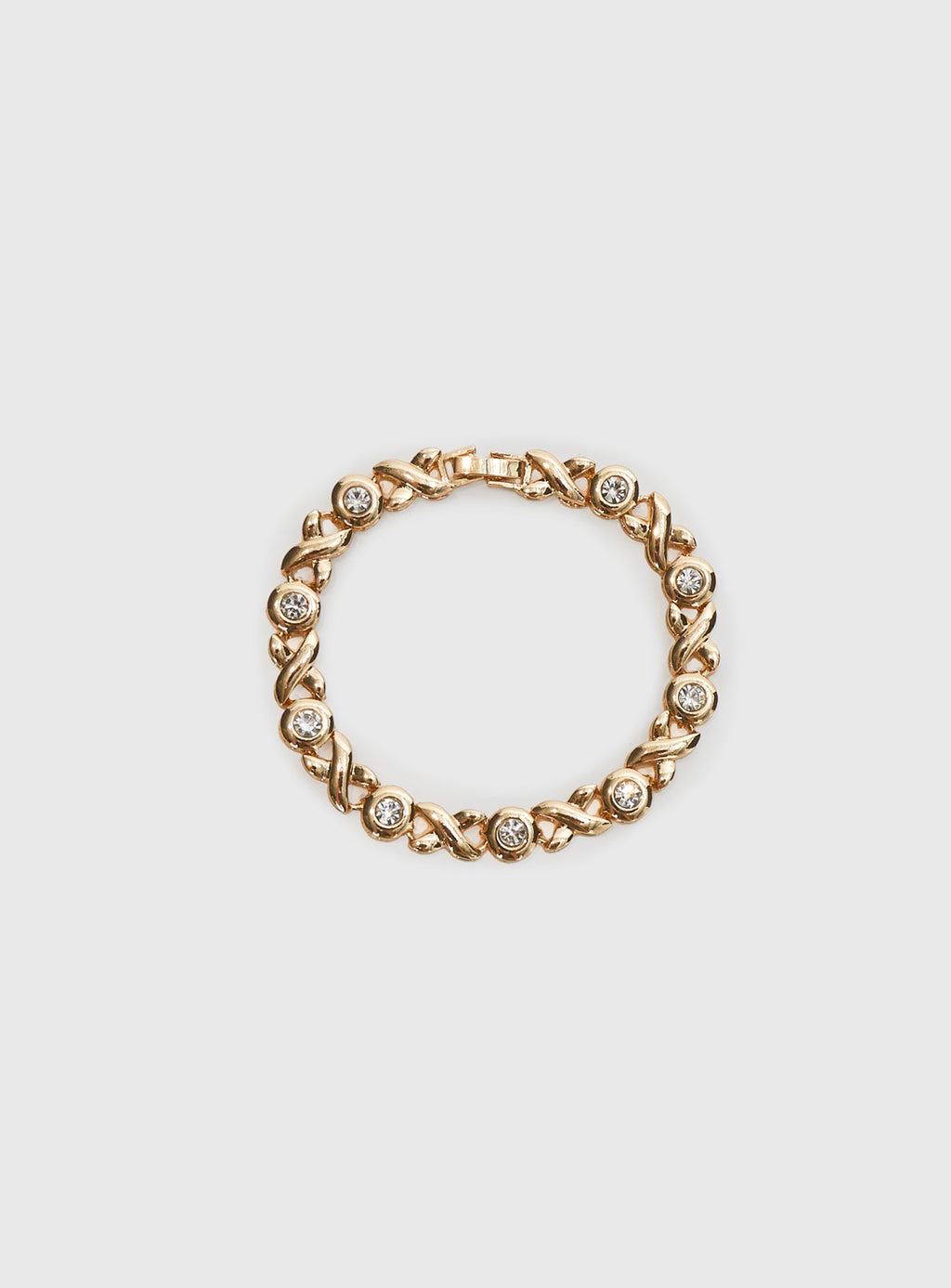 With A Kiss Bracelet Gold