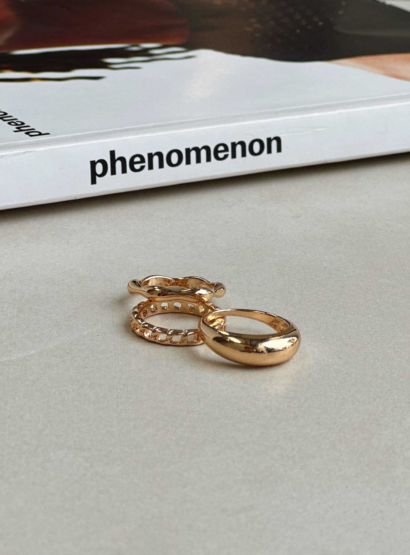 Aspects Ring Pack Gold