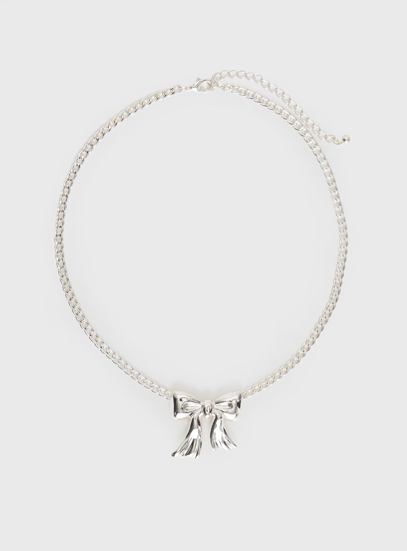 Quarts Necklace Silver