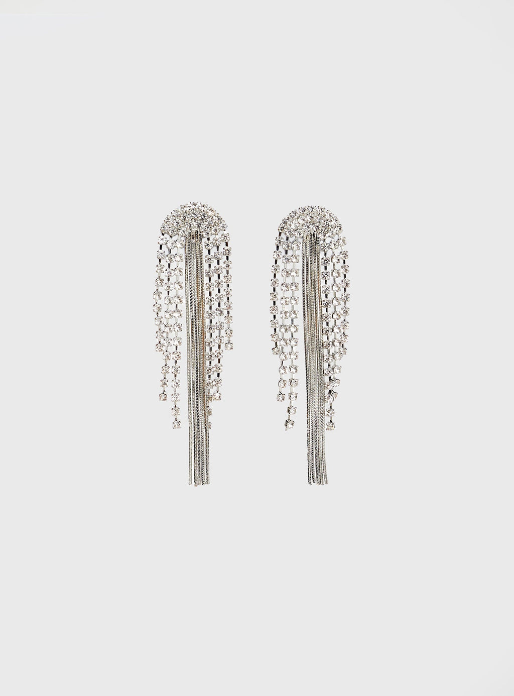 Waterfall Earrings Silver