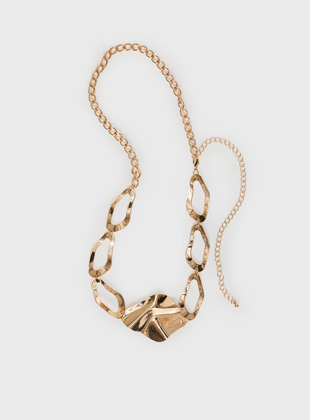 Stevens Gold Chain Belt Gold