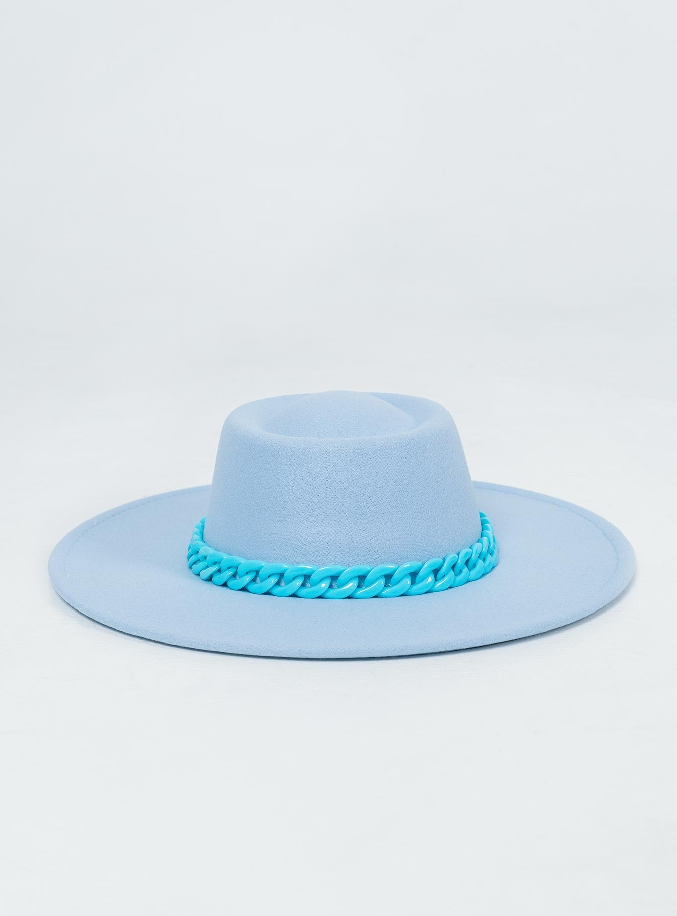 Perito Boater Hat Blue