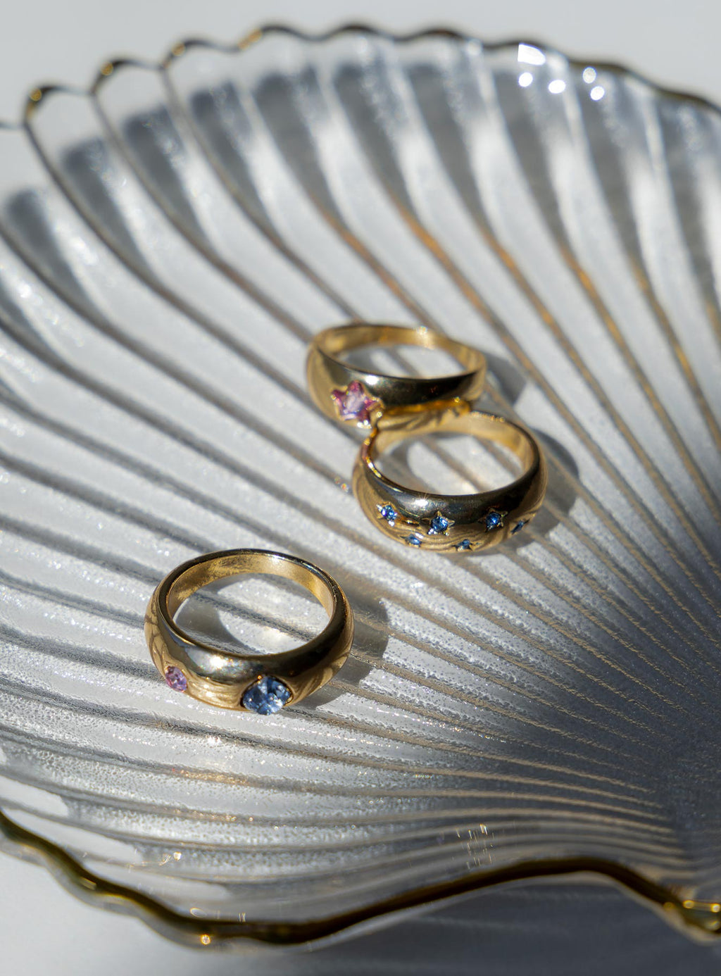 Middleton Ring Pack Gold / Multi