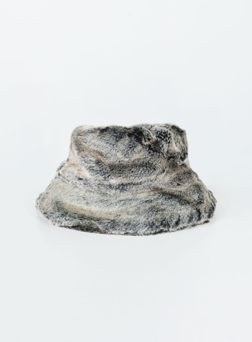 Delvey Fluffy Hat Grey