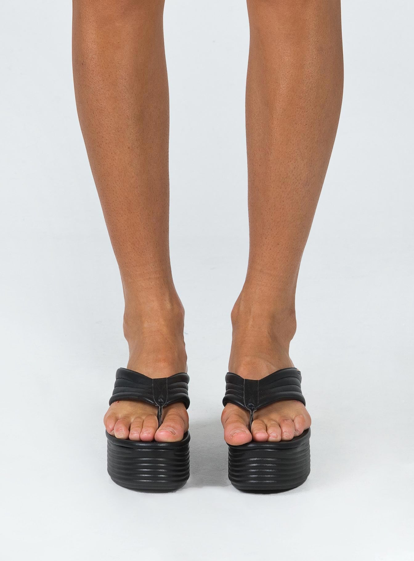 Lola Platform Sandals Black