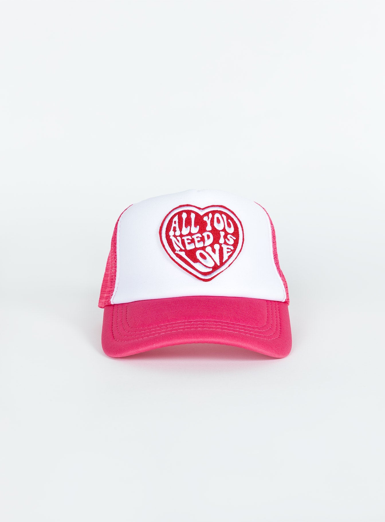 Peachey Trucker Hat Pink