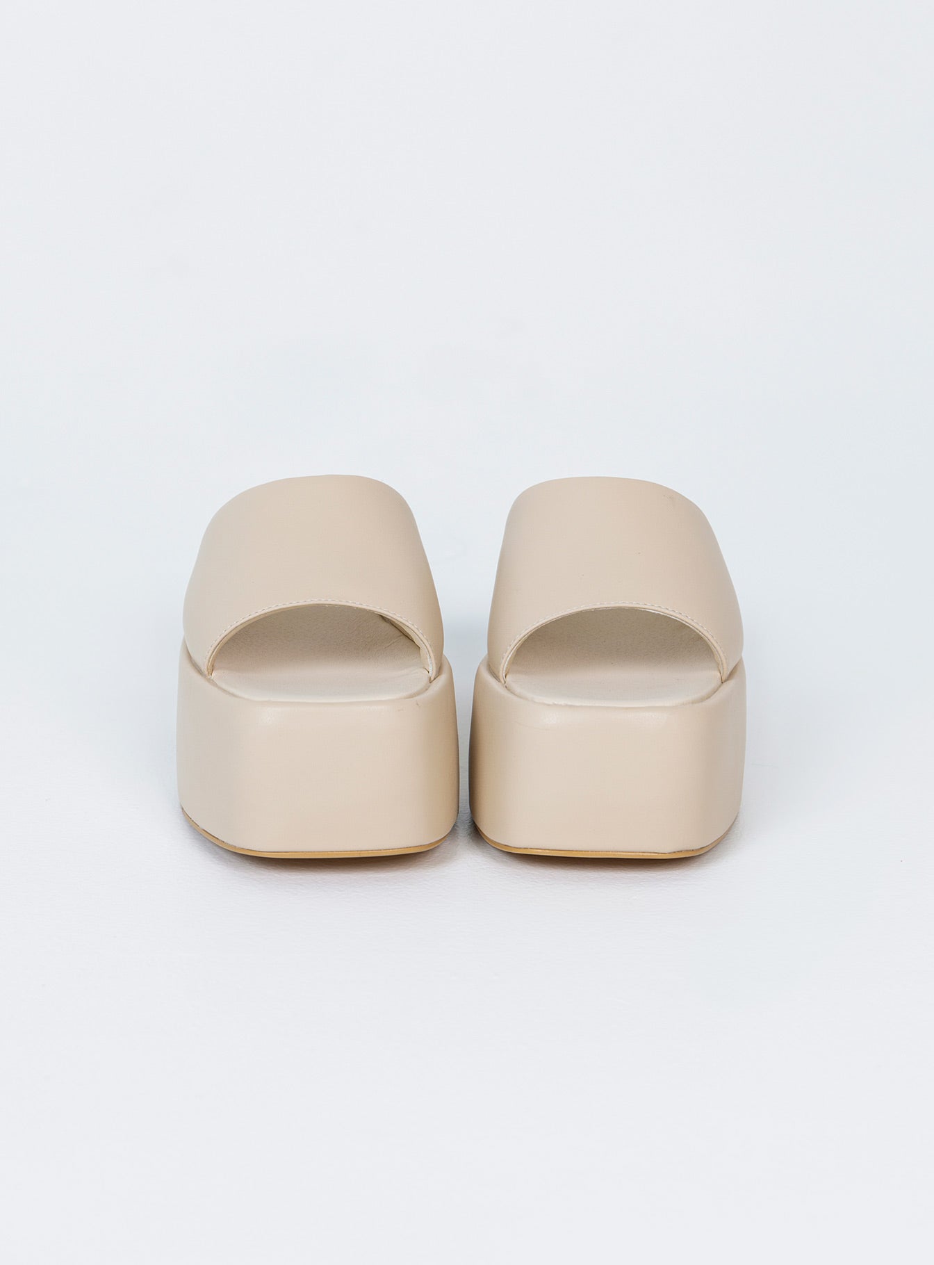 Zimmer Platform Sandals Cream