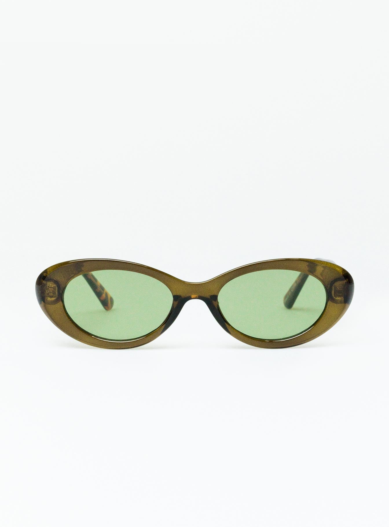 Jaquie Sunglasses Tort / Green
