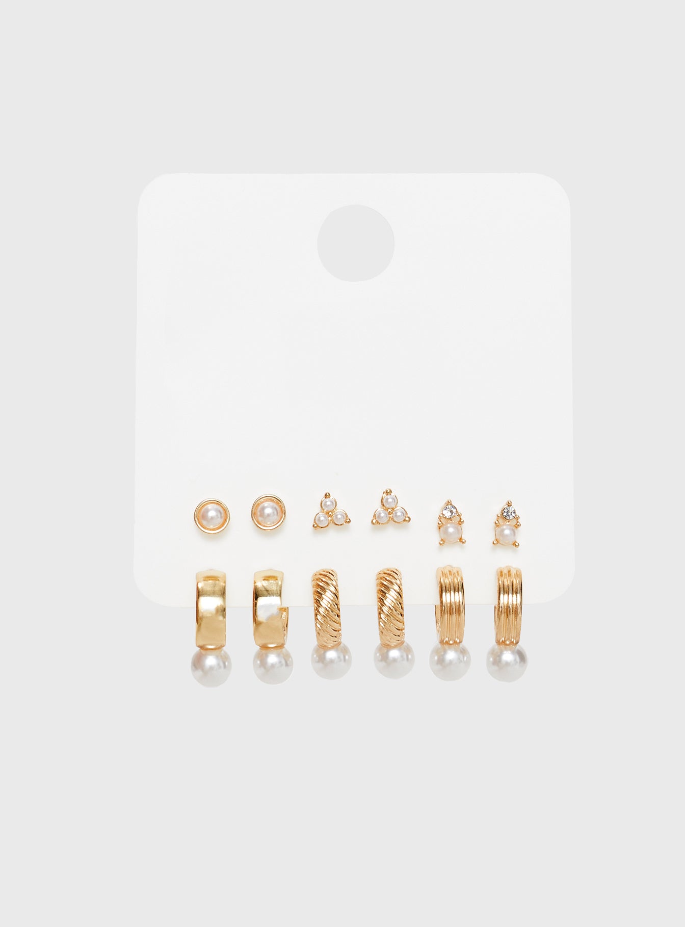 Jaylani Earring Pack Gold