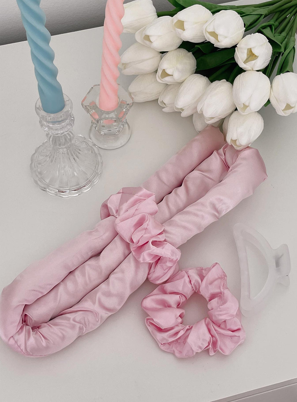 Hair Envy Heatless Curl Pink