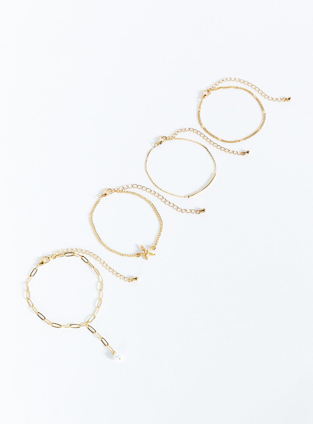 Otillie Bracelet Pack Gold