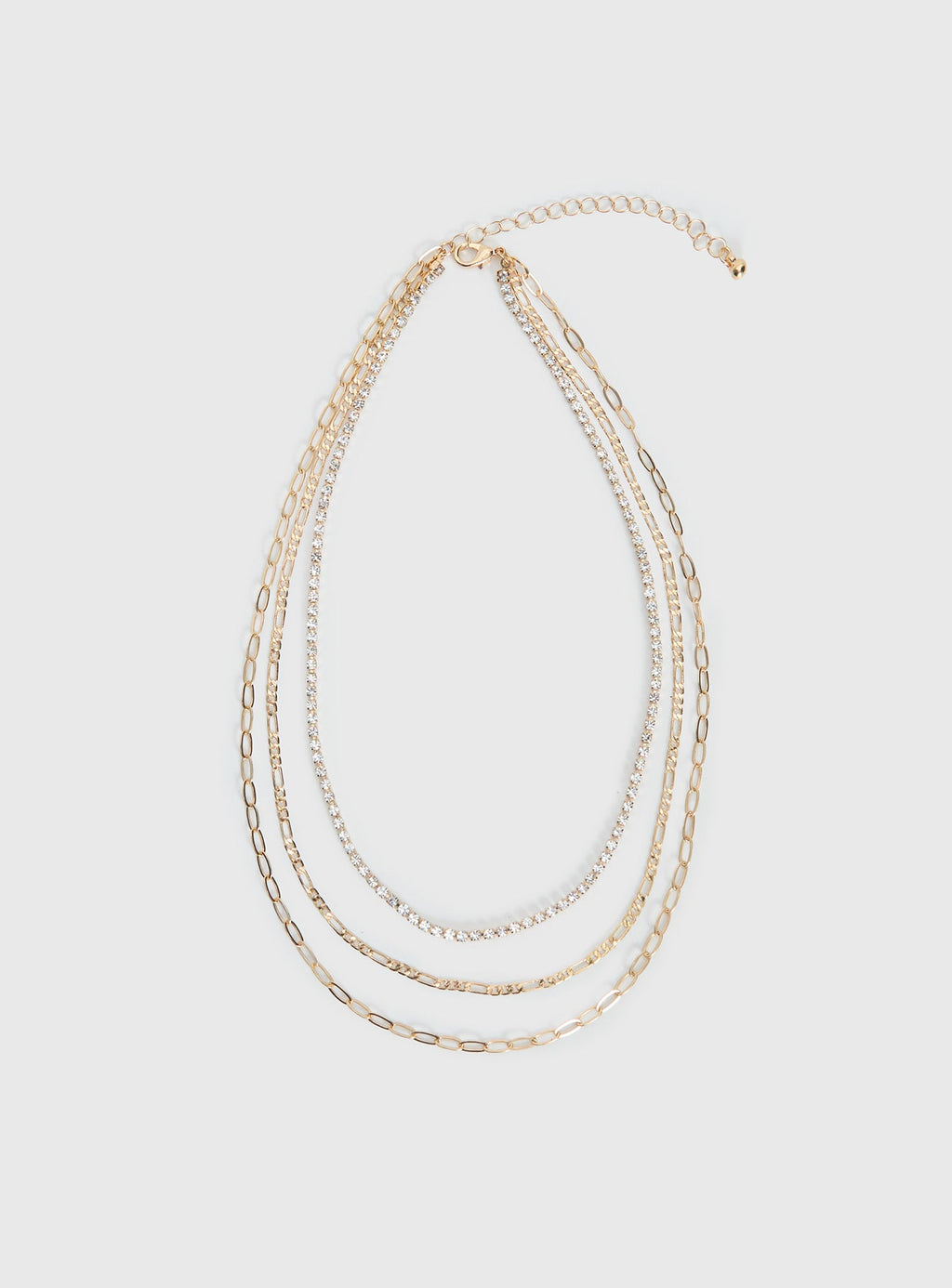 Gleaming Necklace Gold