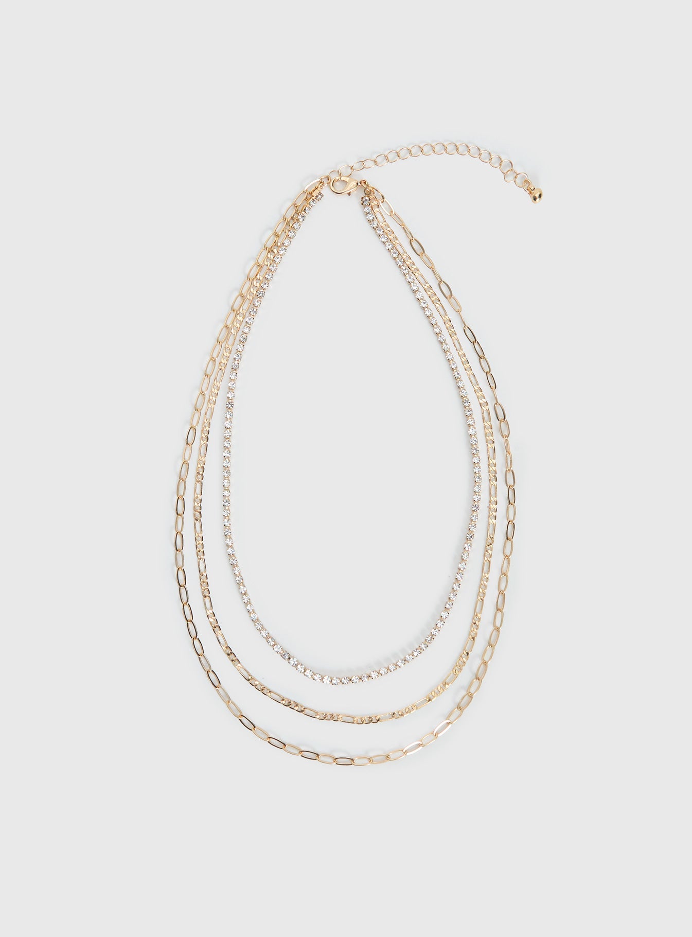 Gleaming Necklace Gold