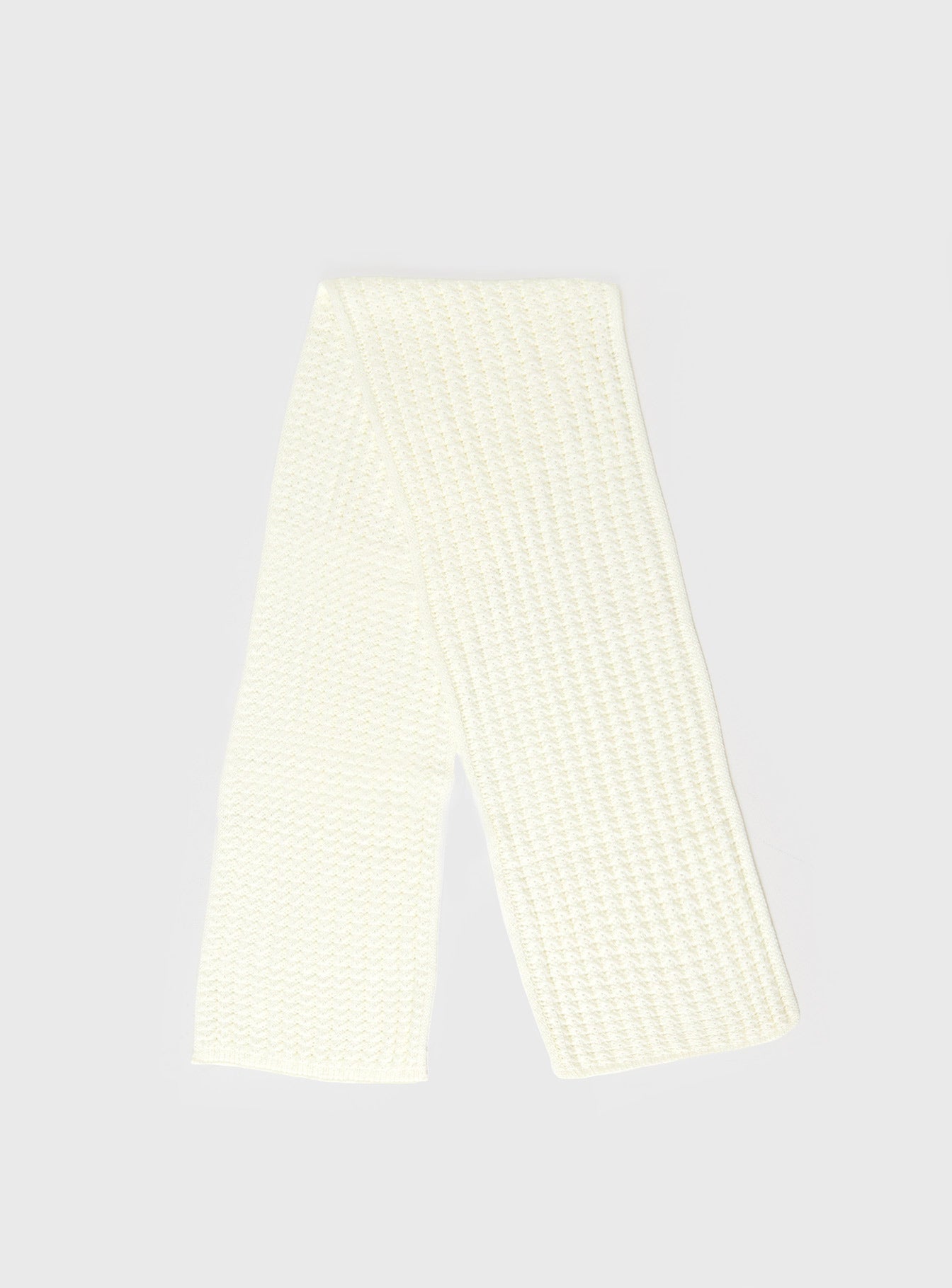 Barklie Scarf White
