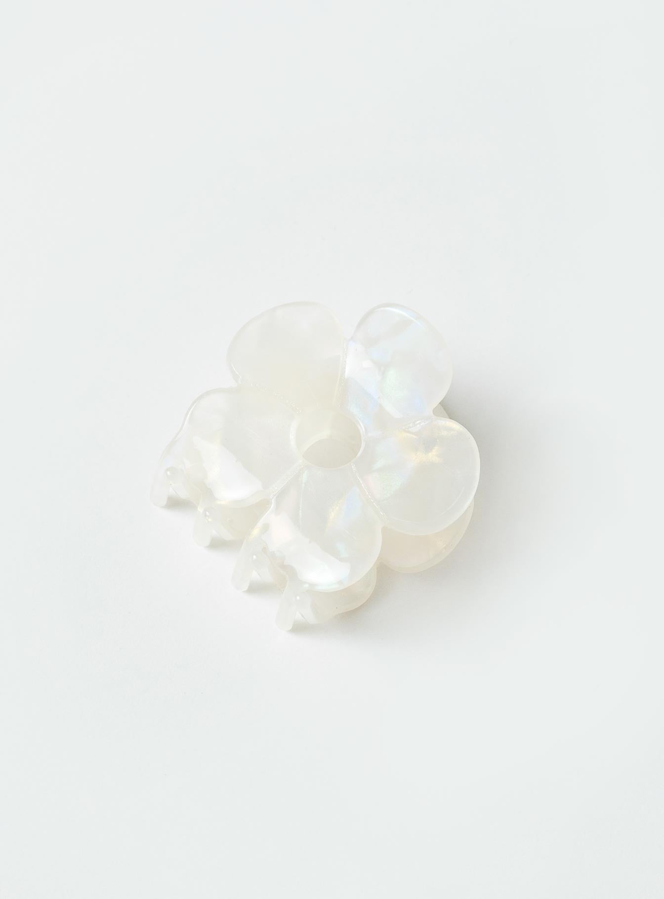 Jaci Hair Clip White