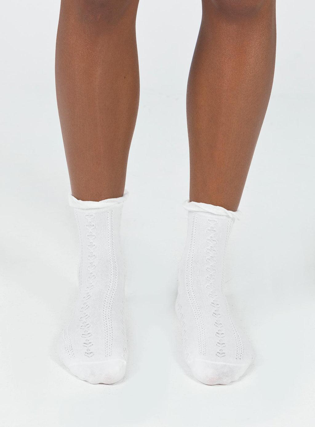 Rutherford Socks White
