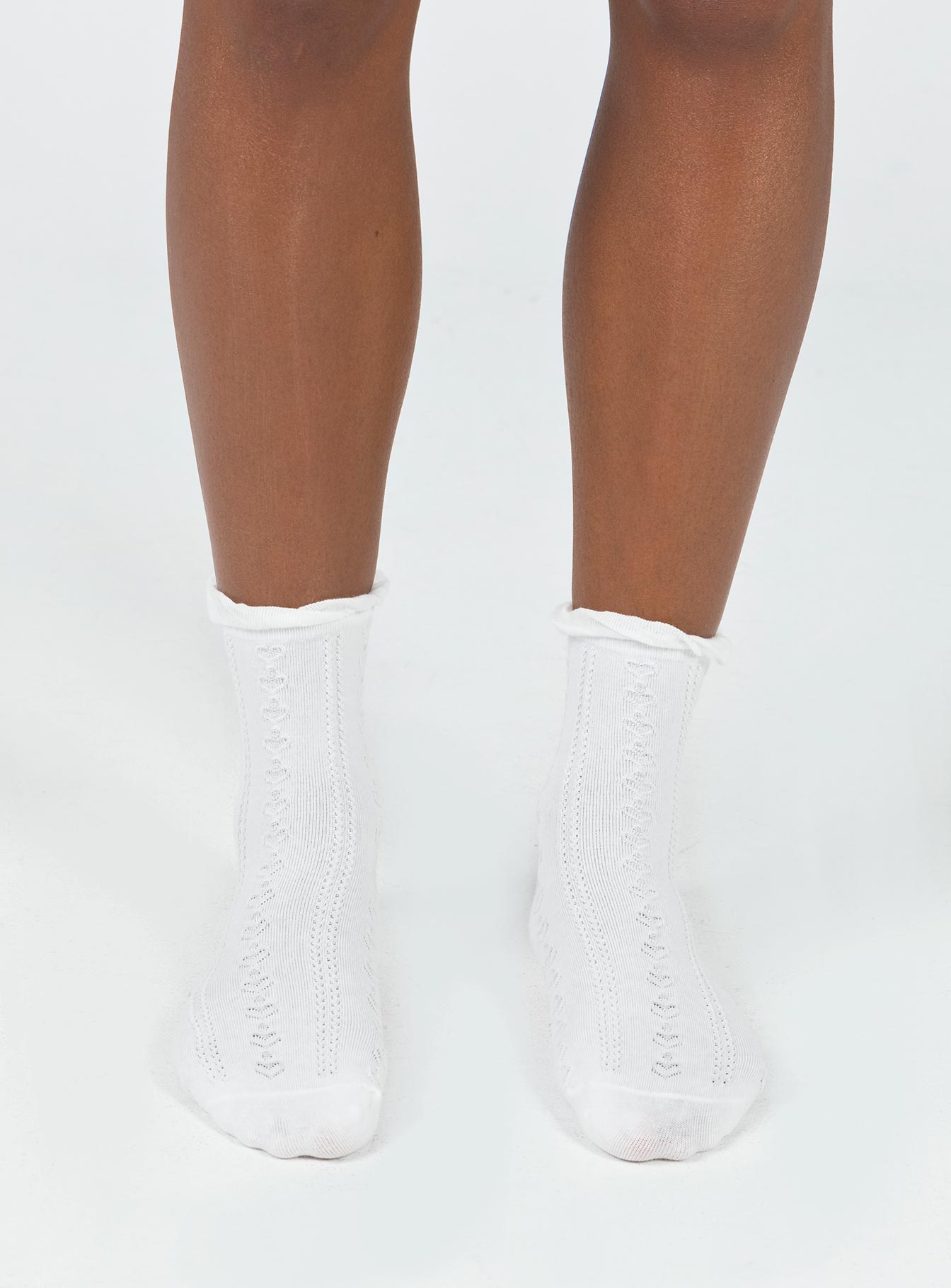 Rutherford Socks White