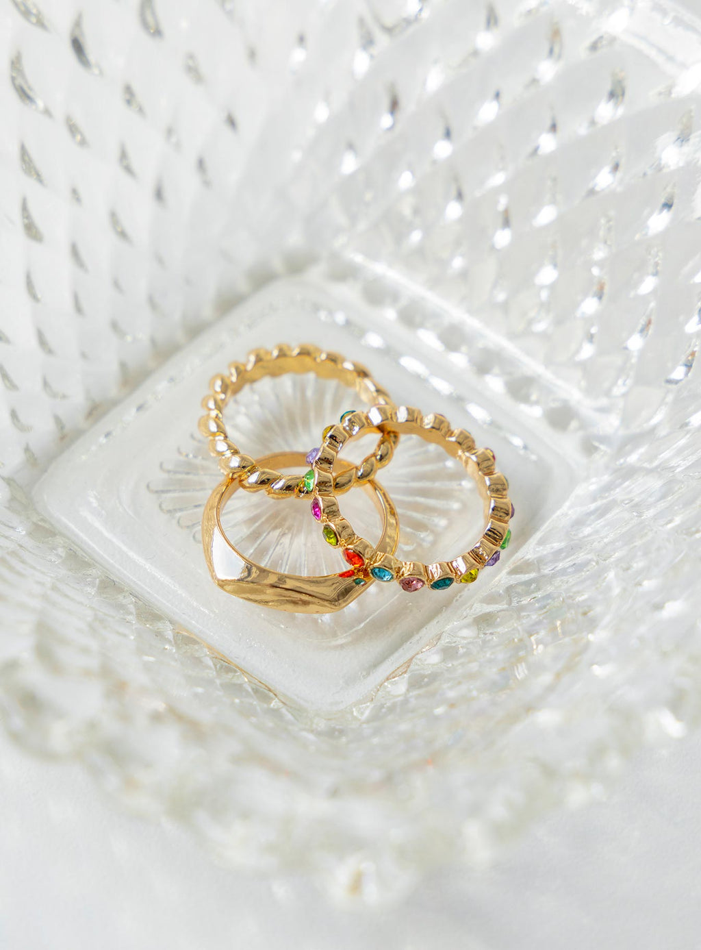 Roulette Ring Pack Gold