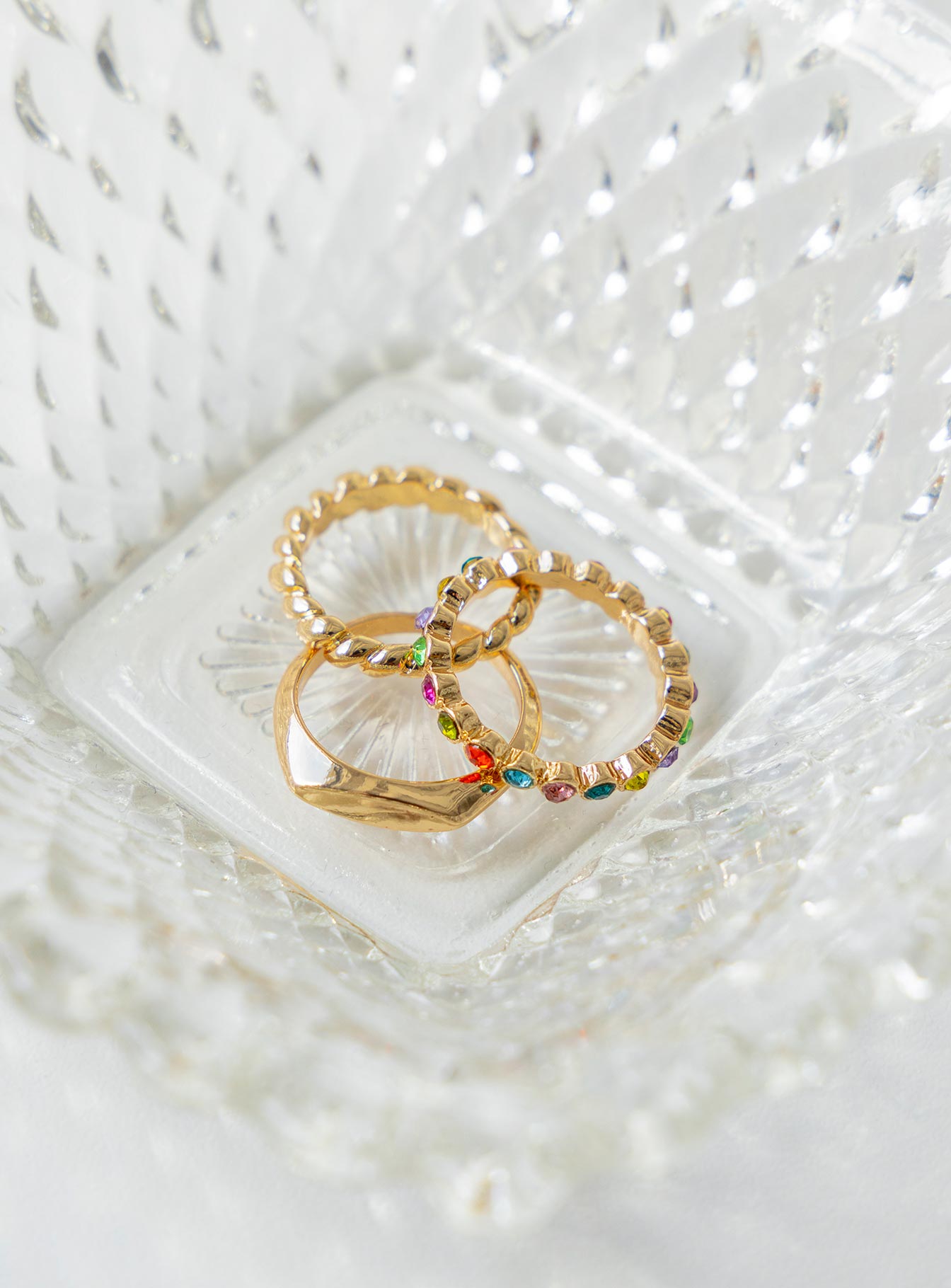 Roulette Ring Pack Gold