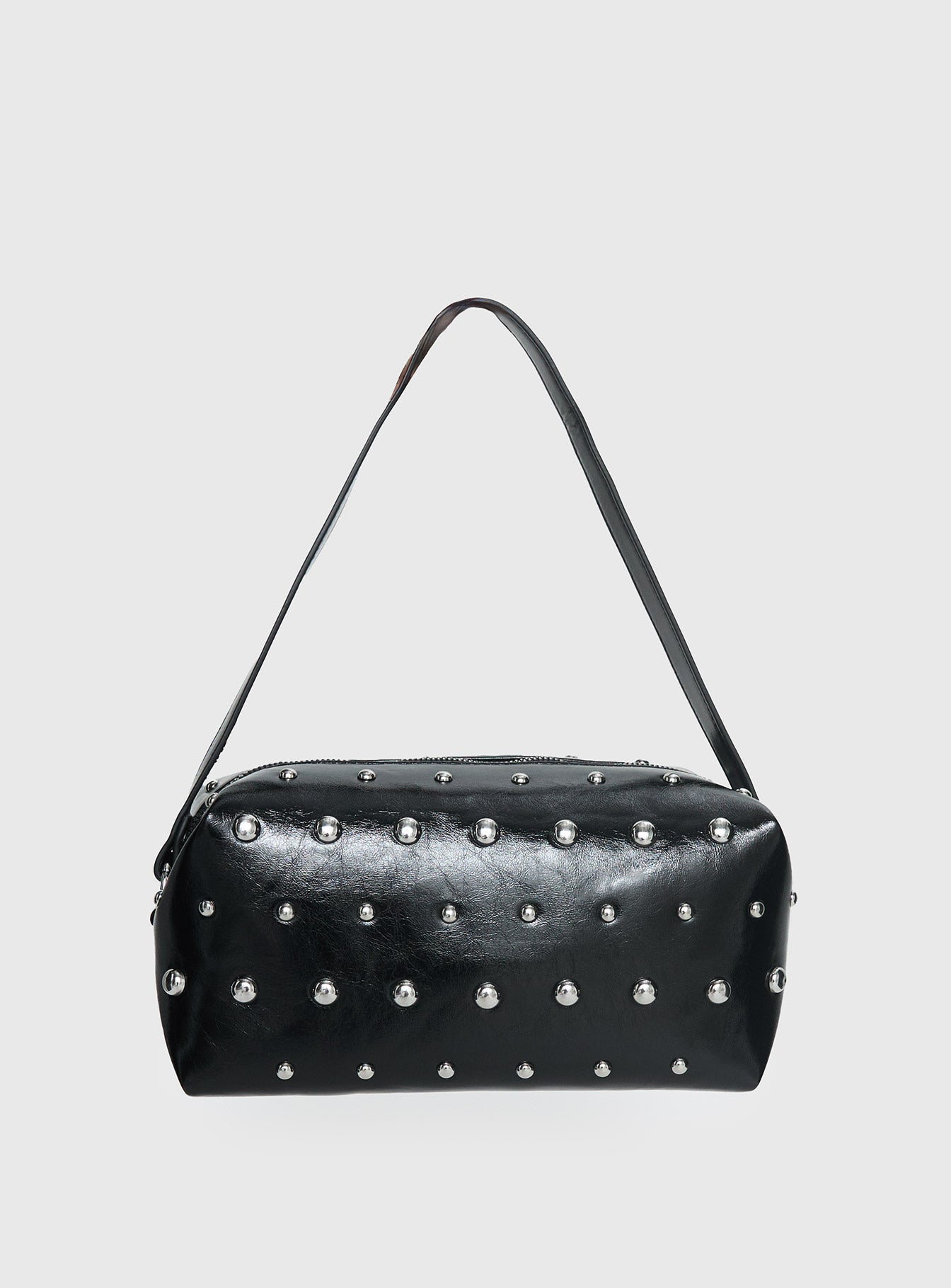 Layton Studded Shoulder Back Black