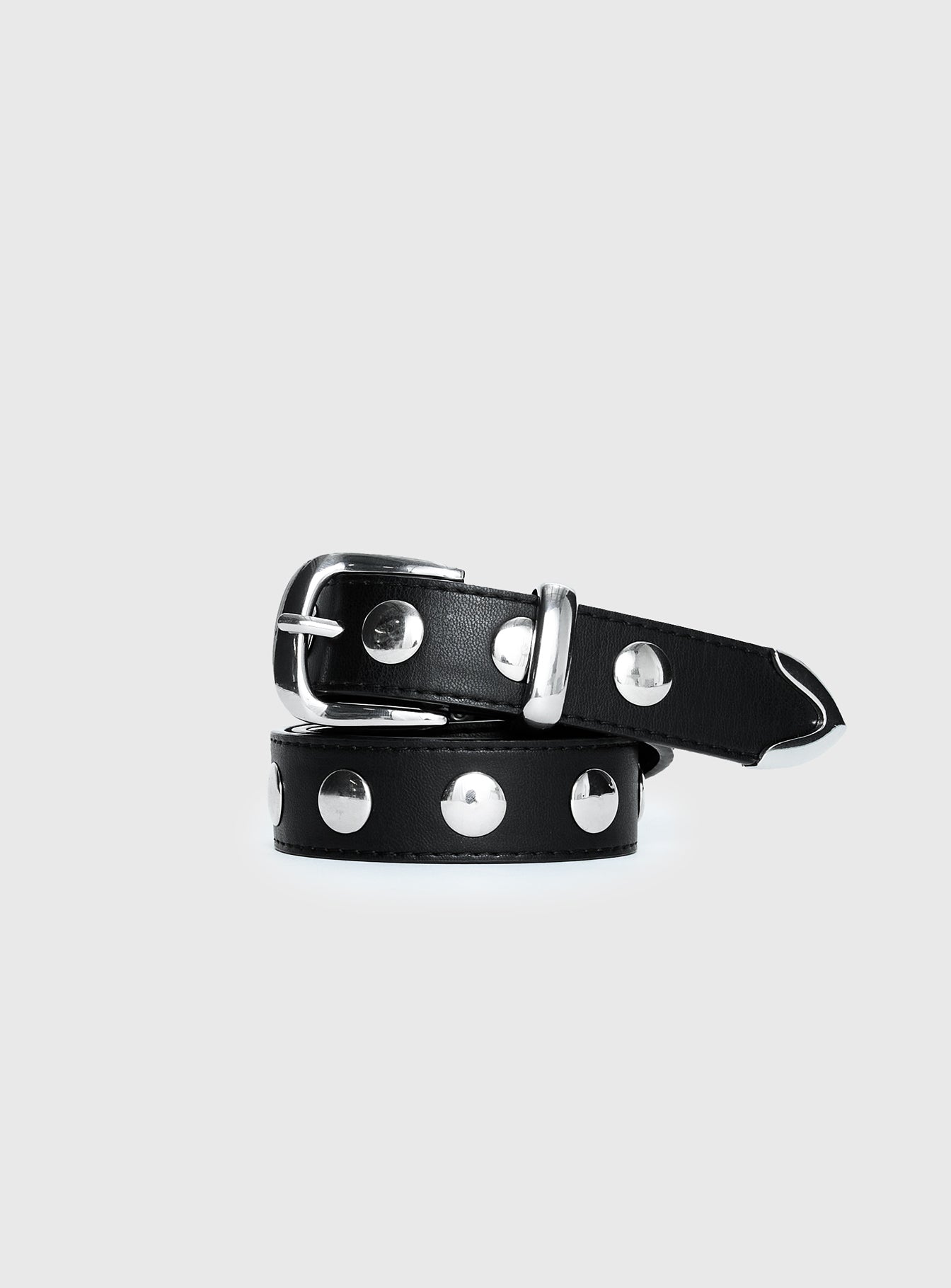 Nikoli Stud Belt Black / Silver