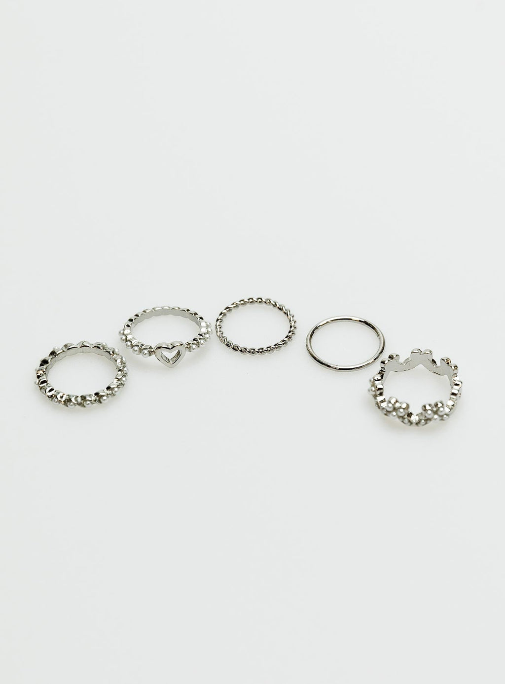 Calado Ring Pack Silver