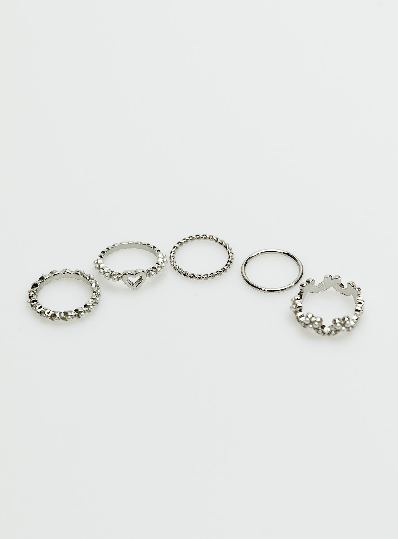 Calado Ring Pack Silver
