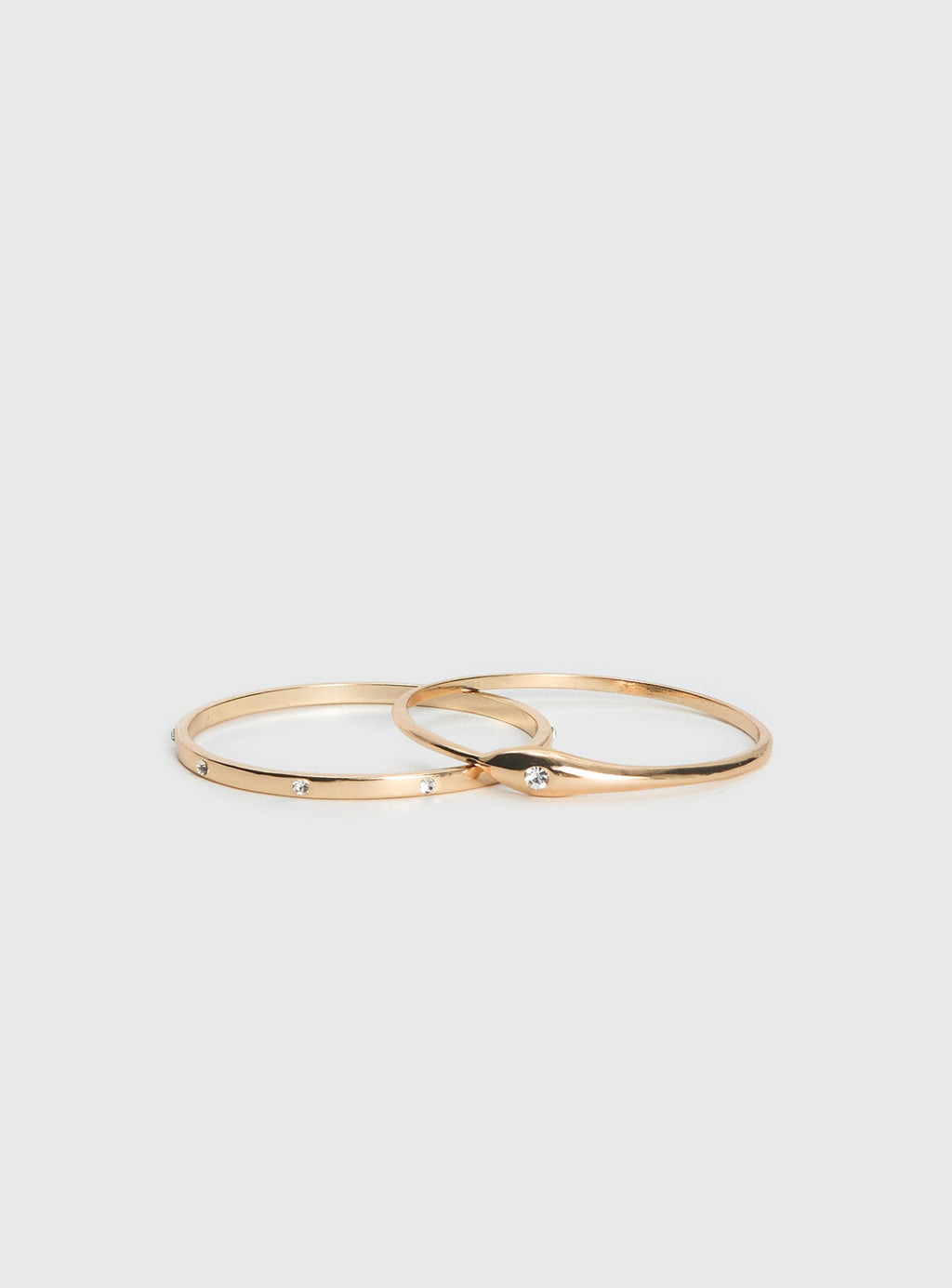 Glitter And Honey Diamante Bracelet Pack Gold