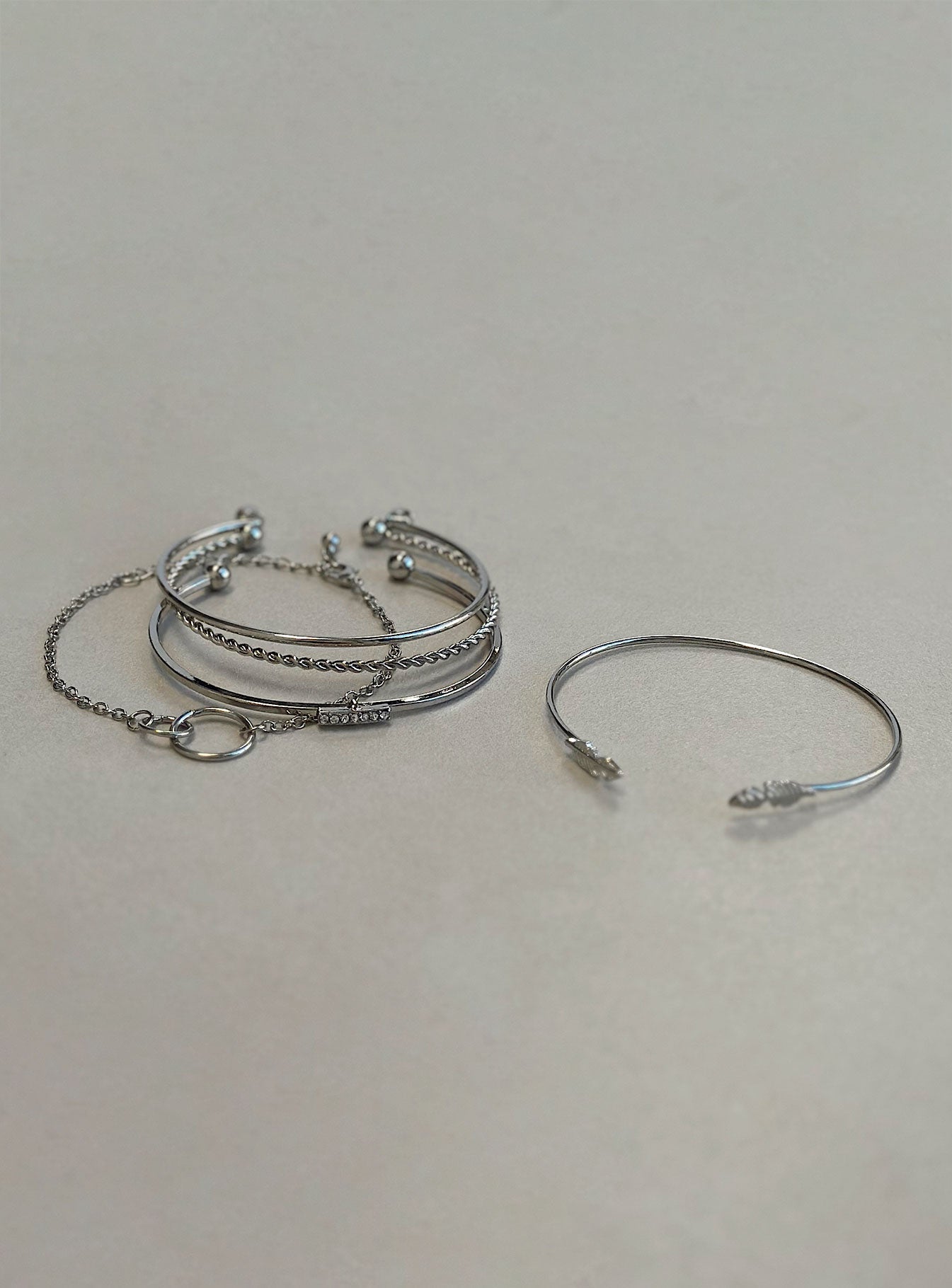 Chlo Bracelet Pack Silver