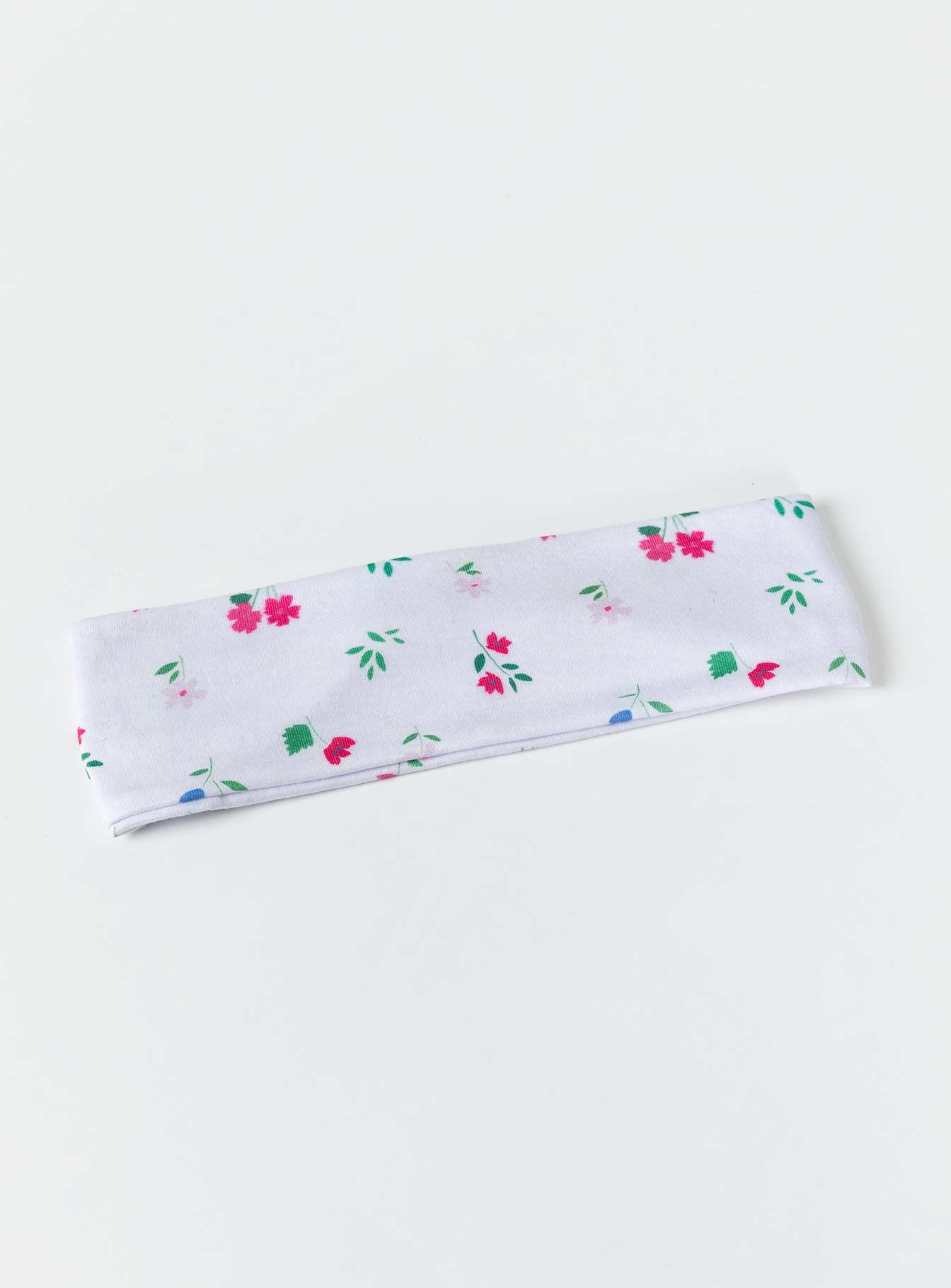 The Juney Headband White Floral