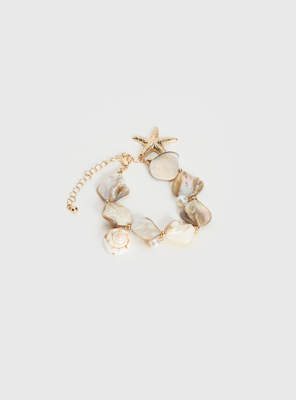 Amplitude Shell-look Bracelet Gold