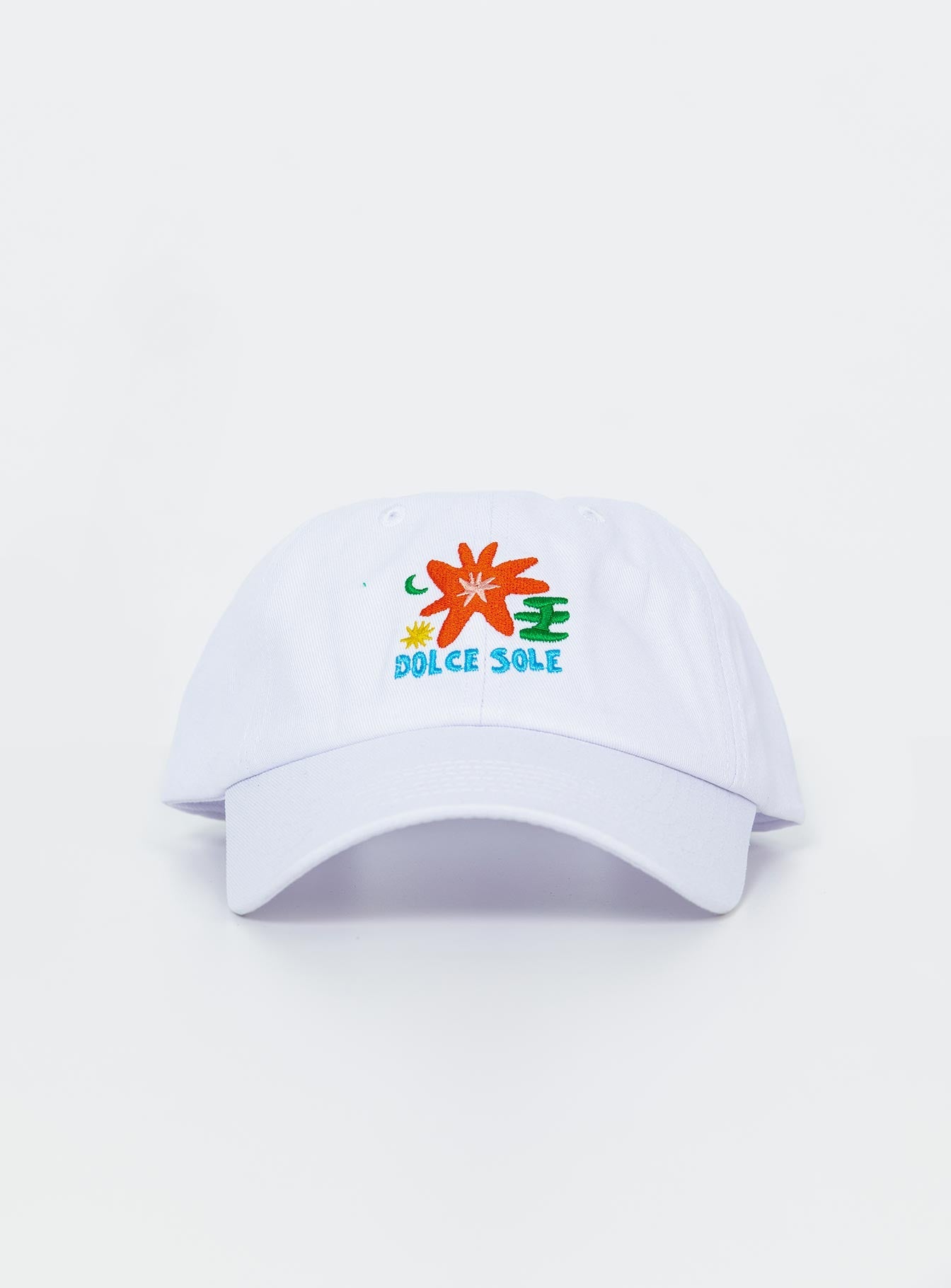 Dolce Sole Dad Cap White